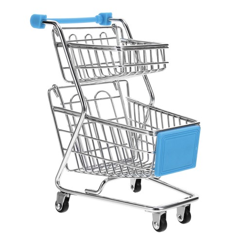 Shopping cart toy miniature - shopping,