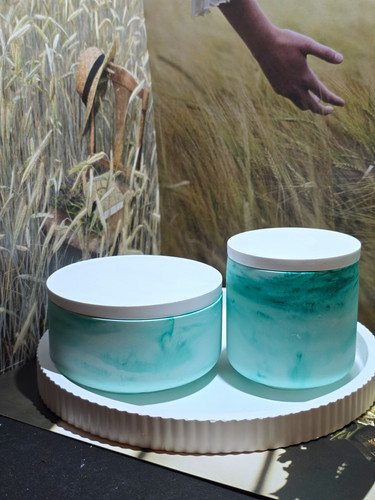 Set eco resin sweet jars - set,