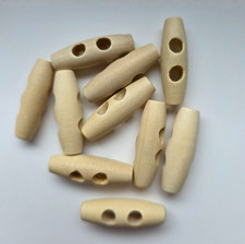 10 Pale Wood Colour Toggle or