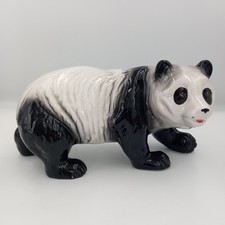 Vintage Melba Ware ceramic pottery Panda Bear figurine statue
