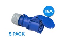 5 Pack of PCE 213-6 16 Amp