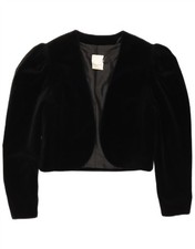 Dorette Womens Velvet Bolero