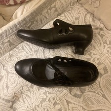 Hotter Women's Black Shoes,  Sparkle Buckle Fastening.size UK7. NEW