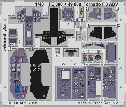 Eduard fe880 tornado f 3 - fe880, 1/48