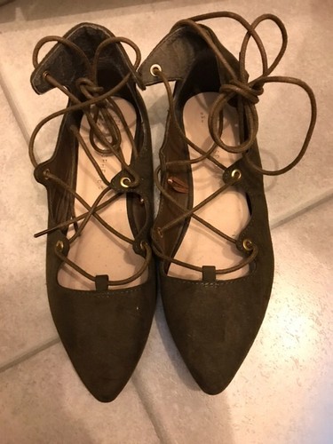Primark lace ballet flats - up,