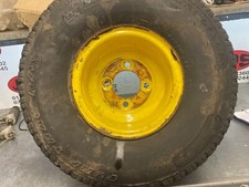 Rear 4 stud wheel / 20x10.00-10 tyre X John Deere 2653A cylinder mower £60+VAT