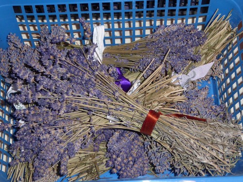 Bunches dried lavender - bunches,