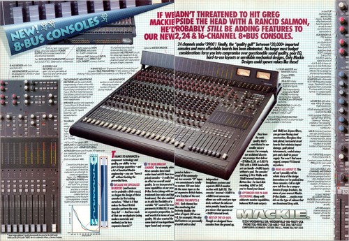 1993 mackie print - print, ad