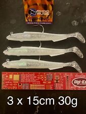 3 x Sandeel Savage sea Fishing