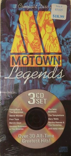 Motown legends disc box - cd,