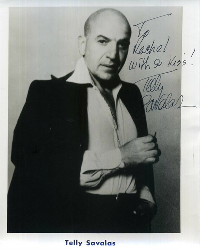 Telly savalas signed - telly,