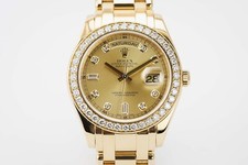 Rolex Day-Date 36 Masterpiece 18948 Factory Diamonds | 2005 | Full Set | Mint