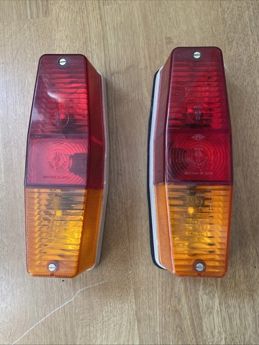 Vintage caravan rear lights - caravan,