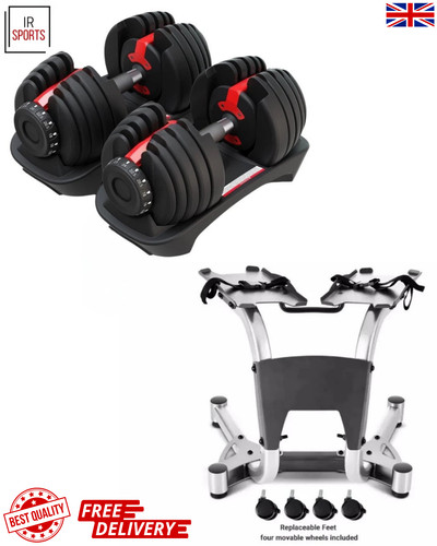 40kg adjustable dumbbells - adjustable, set