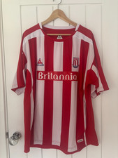 STOKE CITY LE COQ SPORTIF 2007/8 HOME FOOTBALL SHIRT SIZE XL