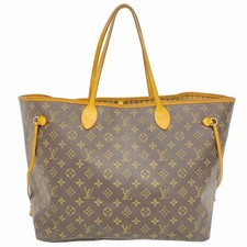Louis Vuitton Monogram Neverfull GM Tote Bag M40157 Brown Women's