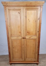 Pine Double Door Wardrobe