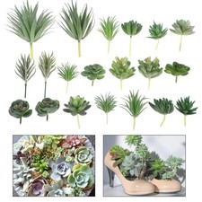  20 Pcs Fake Succulent