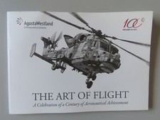 Agusta Westland The Art of Flight Book, Aviation Helicopter Memorabilia Yeovil