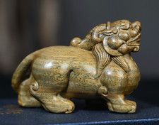 ZQ44 - 8 CM Hand Carved Green