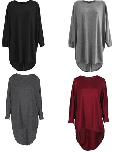 Women plain oversized long - plain,