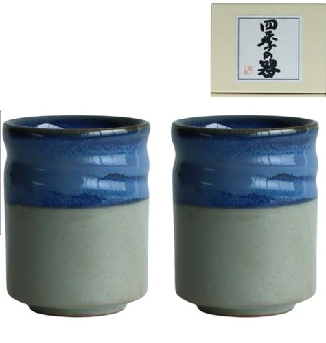 Japanese minoyaki tea cup - japanese, set