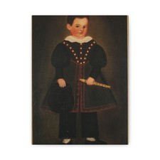 Unknown portrait boy with - -,