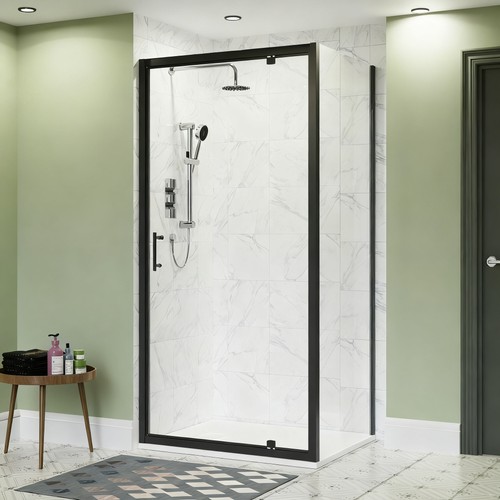 Shower enclosure walk black - shower,