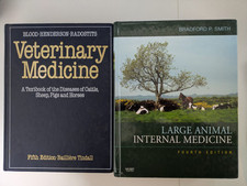 Large Animal Internal Medicine - Cattle, Sheep,Horse Etc 2x Books Hardcover