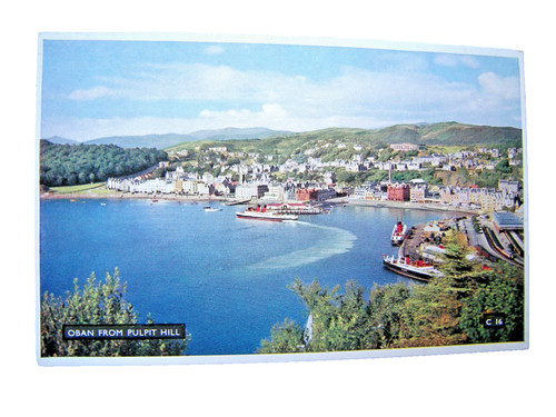Postcard oban from - postcard.,