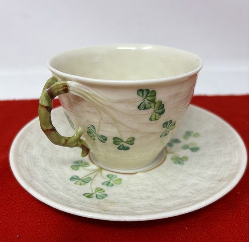Belleek large tea - , &