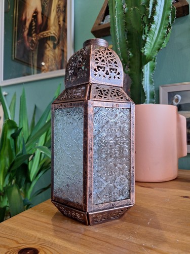 Moroccan style light shade - moroccan,