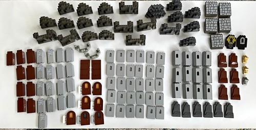 Lego castle grey - lego., grey/dk