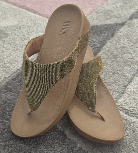 Fitflop womens gold glitter - fitflop,