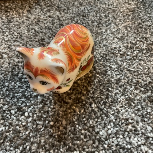 Royal crown derby spice kitten - crown,