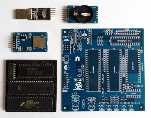 Z80 mbc2 essential kit - z80-mbc2,