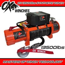 OX ELECTRIC WINCH 13500lb 12v