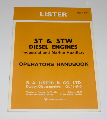 Lister stw diesel - lister,
