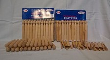 Traditional Wooden Dolly Pegs