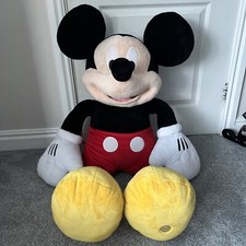 RARE 40” Disney Store Mickey Mouse Giant Plush Toy Huge