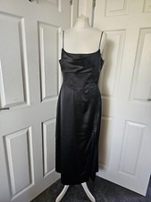 Zara Evening Satin Maxi Dress