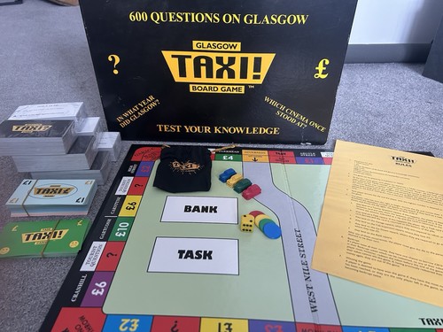 Glasgow taxi board - glasgow, by