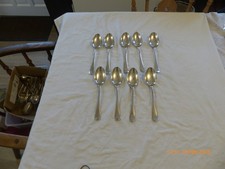 9 VINTAGE SILVER PLATE MAPPIN