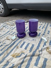 Matching pair purple lykta - pair,