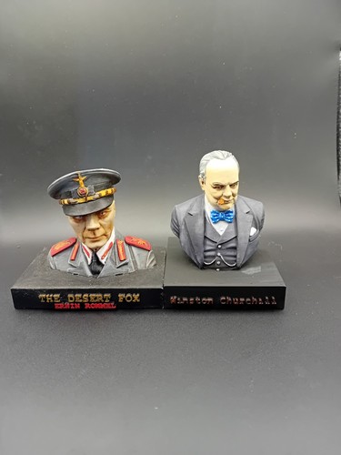 Pair ww2 busts hand - busts,