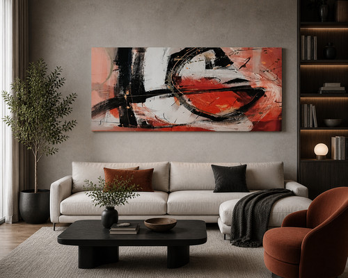 Painting canvas print - painting, (canvas