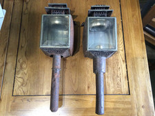 Antique Horse Carriage Lamps