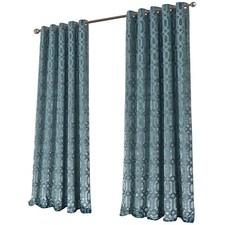 Luxury Geo Velvet Curtains