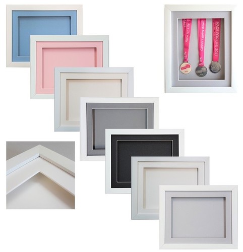 Box white rectangle picture - 3d,