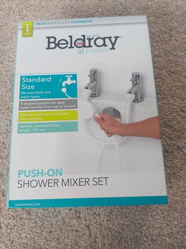 Beldray push tap mounted - tap,
